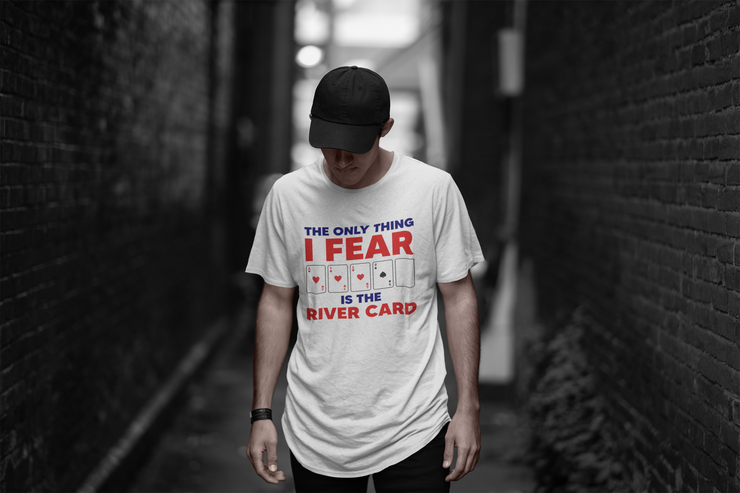 Fear The River Card Short Sleeve T-shirt